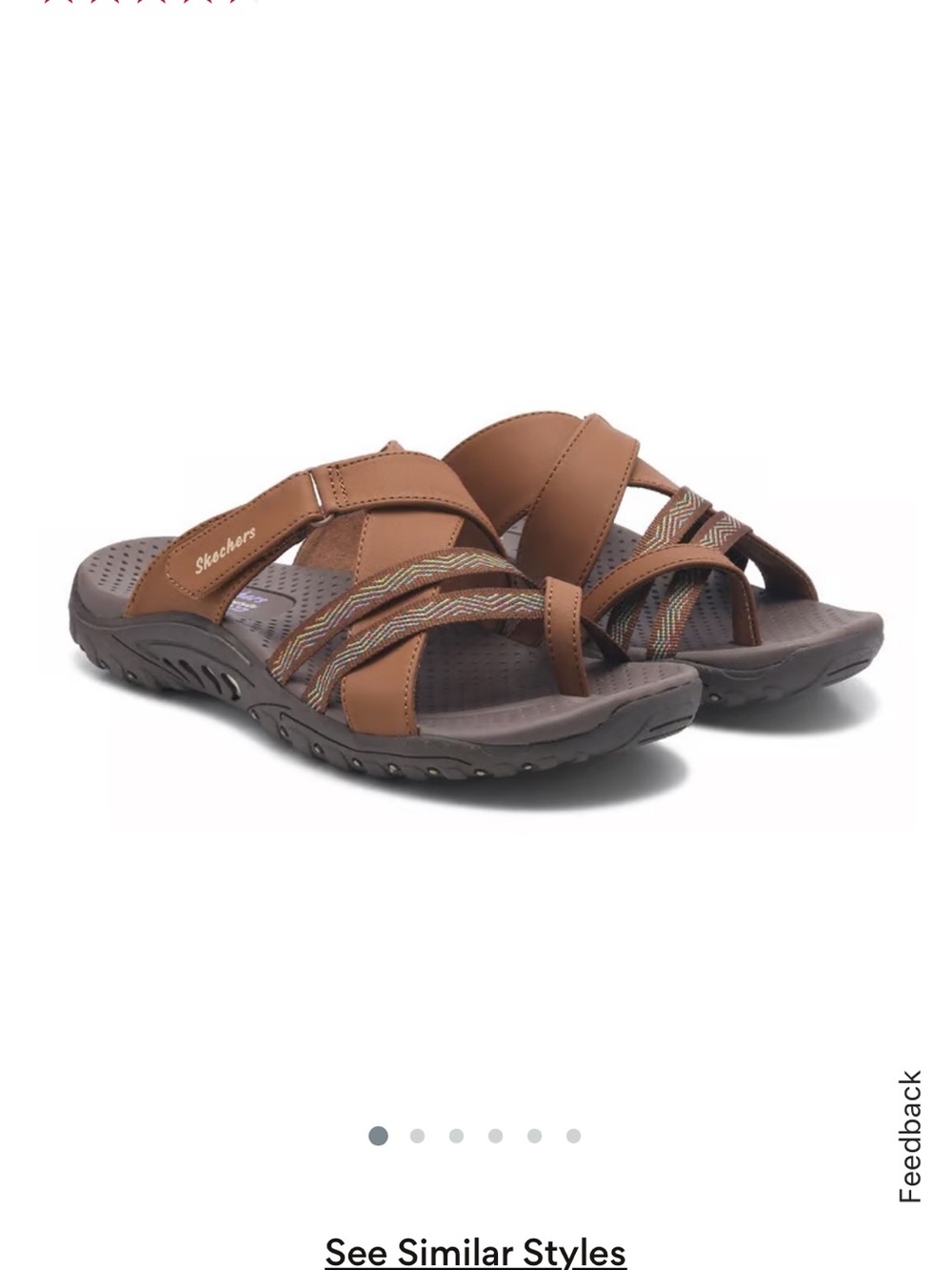 NWOT Skechers Reggae Sunday Stroll Sandals